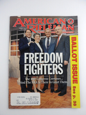 #ad Vintage American Rifleman Magazine March 1995 $10.80