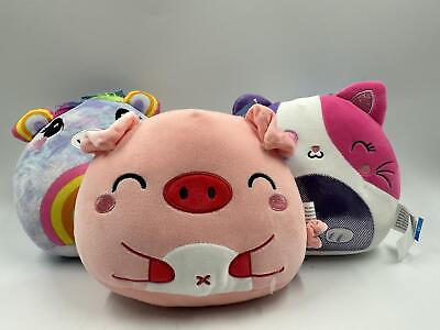 #ad Cuddly Crew Lot 3 Collectable Kids Plush Animal Toys Rainbow Bear Ollie Chloe $15.99