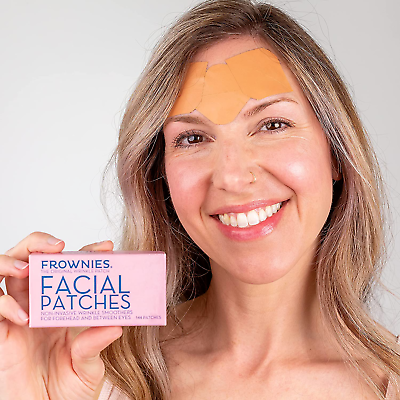 #ad Frownies Facial Patches for Forehead amp; Between Eyes Smooths Fine Wrinkles 144PC $19.85