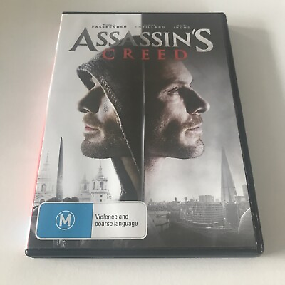 #ad Assassin#x27;s Creed DVD Region 4 PAL Michael Fassbender Jeremy Irons Movie AU $8.00