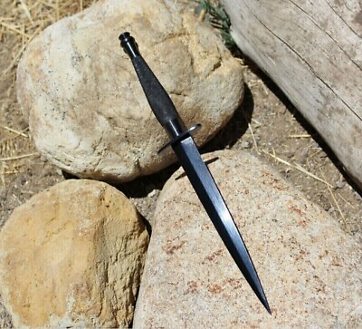 #ad Fairbairn Sykes British Army Commando knife 2nd pattern steel handle With Sheath $87.00