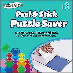#ad Preserve 3 X 1000 Puzzle Glue Sheets 18 Sheets Puzzle Saver Peel and 18pcs $14.99