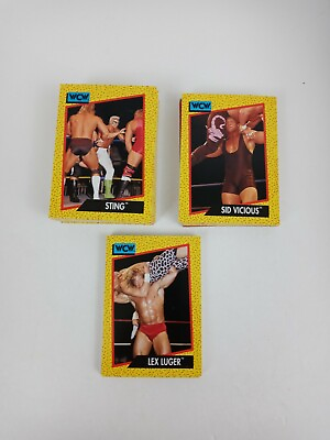 #ad 1991 WCW Wrestling Trading Card Pick Your Card $1.50