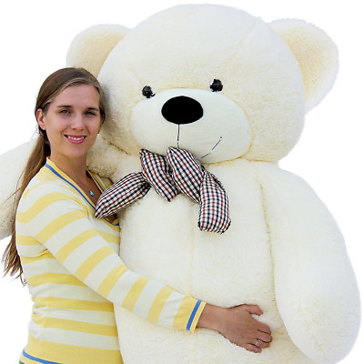 #ad Joyfay 78in 200cm White Giant Teddy Bear Plush Toy Birthday Valentine Gift $115.89