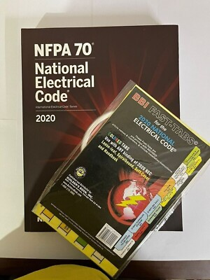 #ad USA STOCK NFPA 70 NEC National Electrical Code 2020 Paperback BBI Fast Tabs $36.40