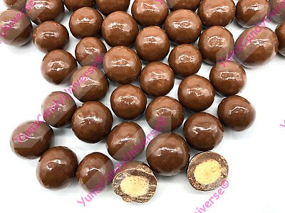 #ad Albanese Milk Chocolate Triple Dipped Malt Balls Choose Size Free Ship $34.32