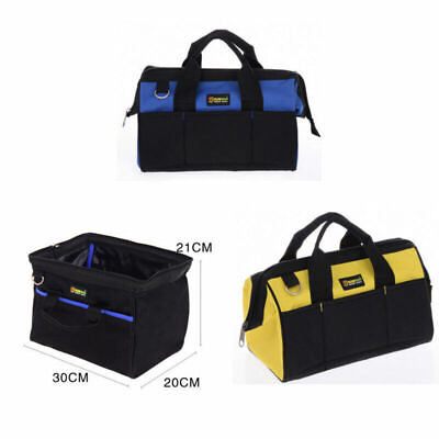 #ad 3 Types Tool Storage Carry Bag Organiser with Shoulder Strap amp; Zip Fastener New $36.98