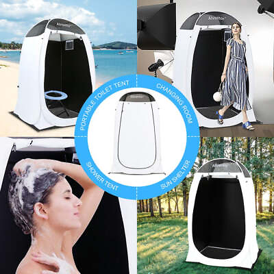 #ad Alvantor Outdoor Shower Tent Dressing Room Toilet Tent Portable Pop Up Privacy $159.99