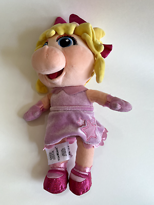 #ad Disney Muppet Babies Miss Piggy 12 Inch Plus Stuffed Animal Toy Ships Fast $14.99