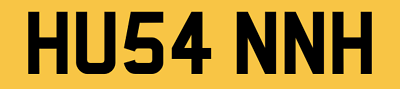 #ad HUSAIN HUSSAIN NUMBER PLATE REGISTRATION HUSAN HUSSAN H PRIVATE CAR REG HU54 NNH GBP 899.00