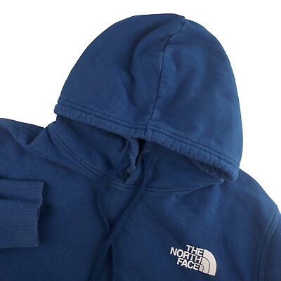 #ad The North Face Womens 2XL XXL Blue Long Sleeve Pullover Hoodie 721435 $19.99