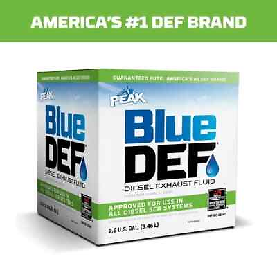 #ad Peak Def002 Diesel Exhaust Fluid. Blue Def Jug 2.5 Gal Api Iso 22241 1 $15.95