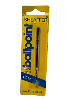 #ad Sheaffer Ballpoint Refill Blue Medium Point $4.50