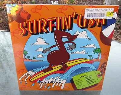 #ad 1982 ERA Records Surfin#x27; USA Compilation L.P. Album UNUSED Factory SEALED look $15.00