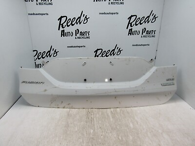 #ad 17 19 FORD FUSION DECKLID TRUNK LID TRIM MOLDING GENUINE FACTORY OEM WHITE $100.00