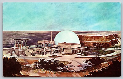 #ad Postcard San Onofre Nuclear Electric Generating Station San Clemente CA B126 $4.48