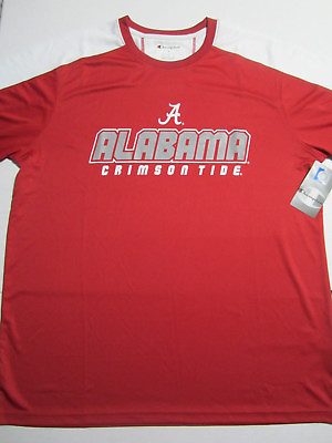 NCAA Alabama Crimson Tide Champion Impact Color Blocked T Shirt Large NWT New $12.99