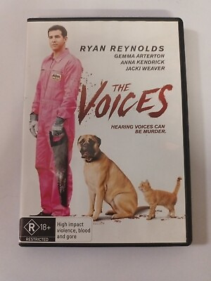 #ad The Voices DVD 2014 Ryan Reynolds Reg4 Horror VERY RARE MOVIE aa411 AU $41.36