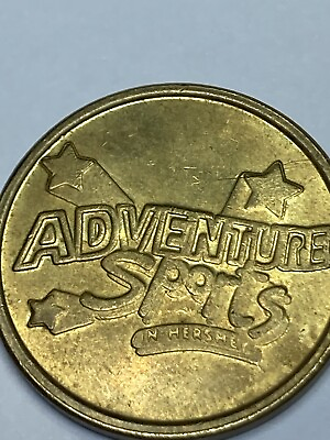 #ad ADVENTURE SPORTS PUT A LITTLE ADVENTURE IN YOUR LIFE ARCADE TOKEN $9.59