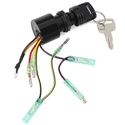 #ad BOAT IGNITION KEY SWITCH FOR MERCURY OUTBOARD CONTROL BOX MOTOR 87 17009A5 $12.50