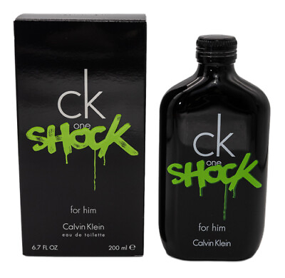 #ad Ck One Shock for Him by Calvin Klein 6.7 oz EDT Cologne for Men New In Box $29.89