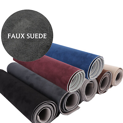#ad Suede Headliner Fabric Foam Back Roof Liner Upholstery Repair Replace Renovate $19.99