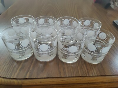 #ad Zodiac Rock Glasses Set Of 8 Excellent Condition No Chips Or Cracks $59.50