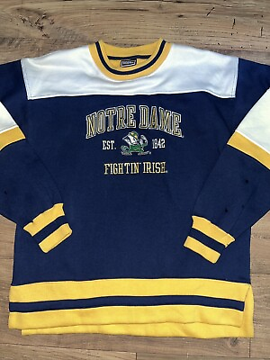 #ad Vintage Pro Player Notre Dame Hockey Jersey Men’s Medium $45.00