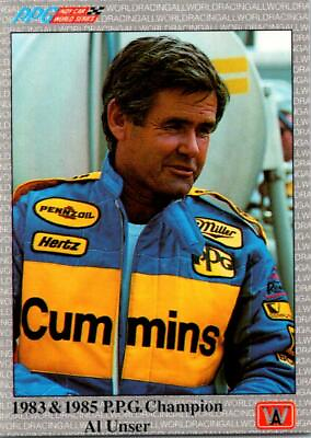 #ad #ad 1983 amp; 1985 P.P.G. Champion Al Unser 1991 All World Indy #95 ID:24679 $0.99
