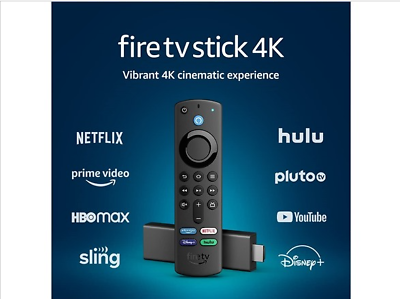 #ad Amazon Fire TV Stick 4K Streaming Media Device With Alexa Voice Remote $29.00