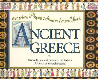 #ad Ancient Greece Modern Rhymes about Ancient Times Library Binding GOOD $4.08