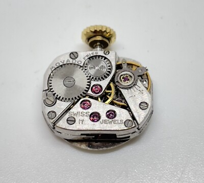 #ad Movado 17 Jewels Mechanical Ladies Watch Movement $14.00