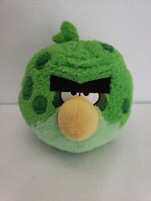 #ad Angry Birds Space Green Terence No Sound 6quot; Inches Plush Stuffed Animal Round $18.00