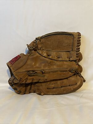 #ad Vtg SALTY Rawlings Baseball Softball KM10 12” Brooks Robinson Glove $25.00