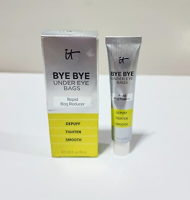 #ad IT Cosmetics Bye Bye Under Eye Bags Rapid Bag Reducer 0.5 oz NEW in Box $14.95