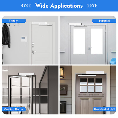 #ad Automatic Swing Door Opener Office Door Operator Handicap Door Opener Kit 50W $238.40