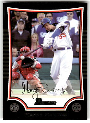 #ad Manny Ramirez 2009 Bowman #8 Los Angeles Dodgers $0.99
