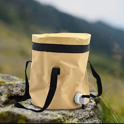 #ad Collapsible Bucket Folding Fishing Bucket for Camping Backpacking Travelling $20.93