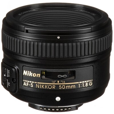 #ad Open Box Nikon AF S FX Nikkor 50mm f 1.8G Auto Focus F Mount Lens #2 $155.00