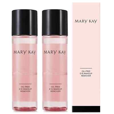 #ad MARY KAY OIL FREE EYE MAKEUP REMOVER LOT Of 2 2 PACK FULL SIZE FREE SHIPPING $37.00