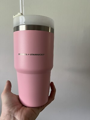 #ad Stanley Tumbler 20oz Taiwan 2023 Valentines Baby Pink $115.00
