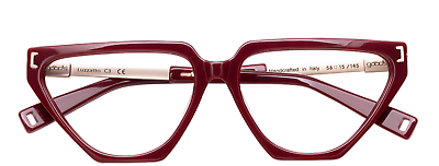 #ad GOODS LUZZATTO EYEGLASSES FRAMES RED UNISEX MADE IN ITALY $99.90