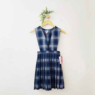 #ad Royal Park Uniforms Vintage NWT Girl’s Plaid School Uniform Dress Size 7 $24.95