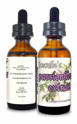 #ad PASSIONFLOWER EXTRACT tincture Liquid 2 oz. Triple Extracted REMER MN Insomnia $15.95