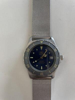 #ad Tag Heuer 2000 Professional 972.613 Quartz Vintage Men#x27;s Watch Used Swiss Made $407.23