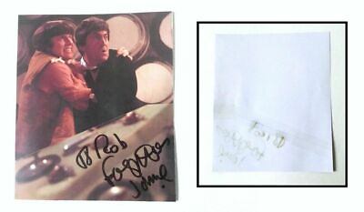 #ad DOCTOR WHO FRAZER HINES JAMIE AUTOGRAPH DEDICATED SIGNED PHOTO GBP 14.99