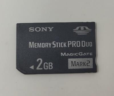 #ad Sony 2Gb Memory Stick Pro Duo Magic Gate Memory Card OEM $9.99
