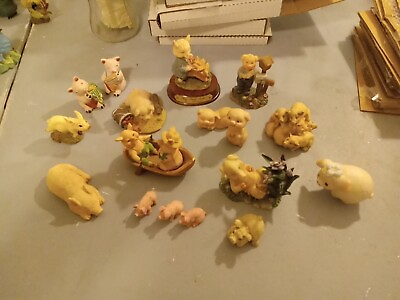#ad Large Collection Various Pigs $50.00