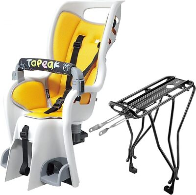 #ad Topeak BabySeat II w MTX 2.0 Rack 26quot; non disc Adjustable Foot Rests USA $202.56