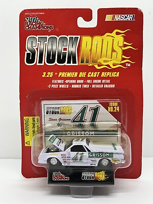 #ad #ad Steve Grissom #41 NASCAR Racing Champions Stock Rods Elcamino 1:64 Scale New $5.99